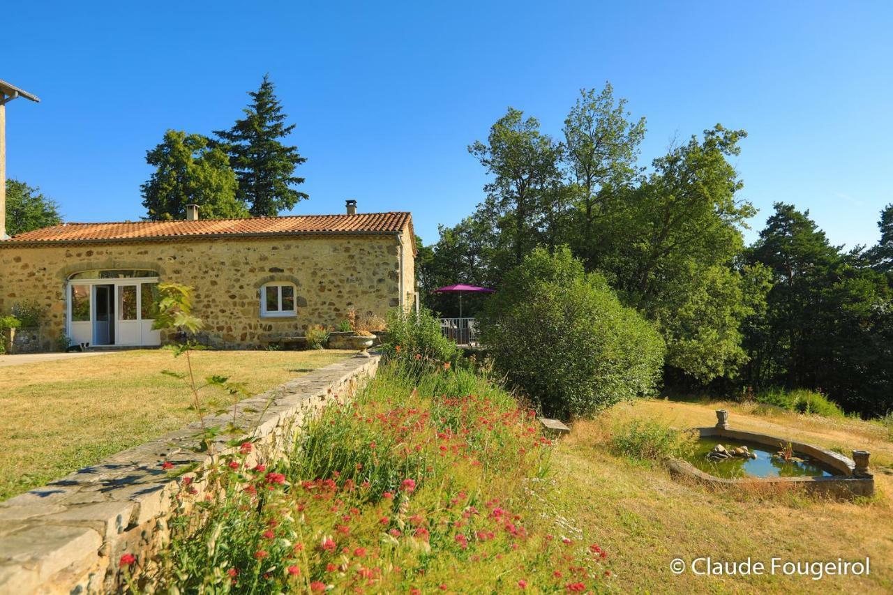 Villa Rouvesol Saint-Romain-de-Lerps Eksteriør billede